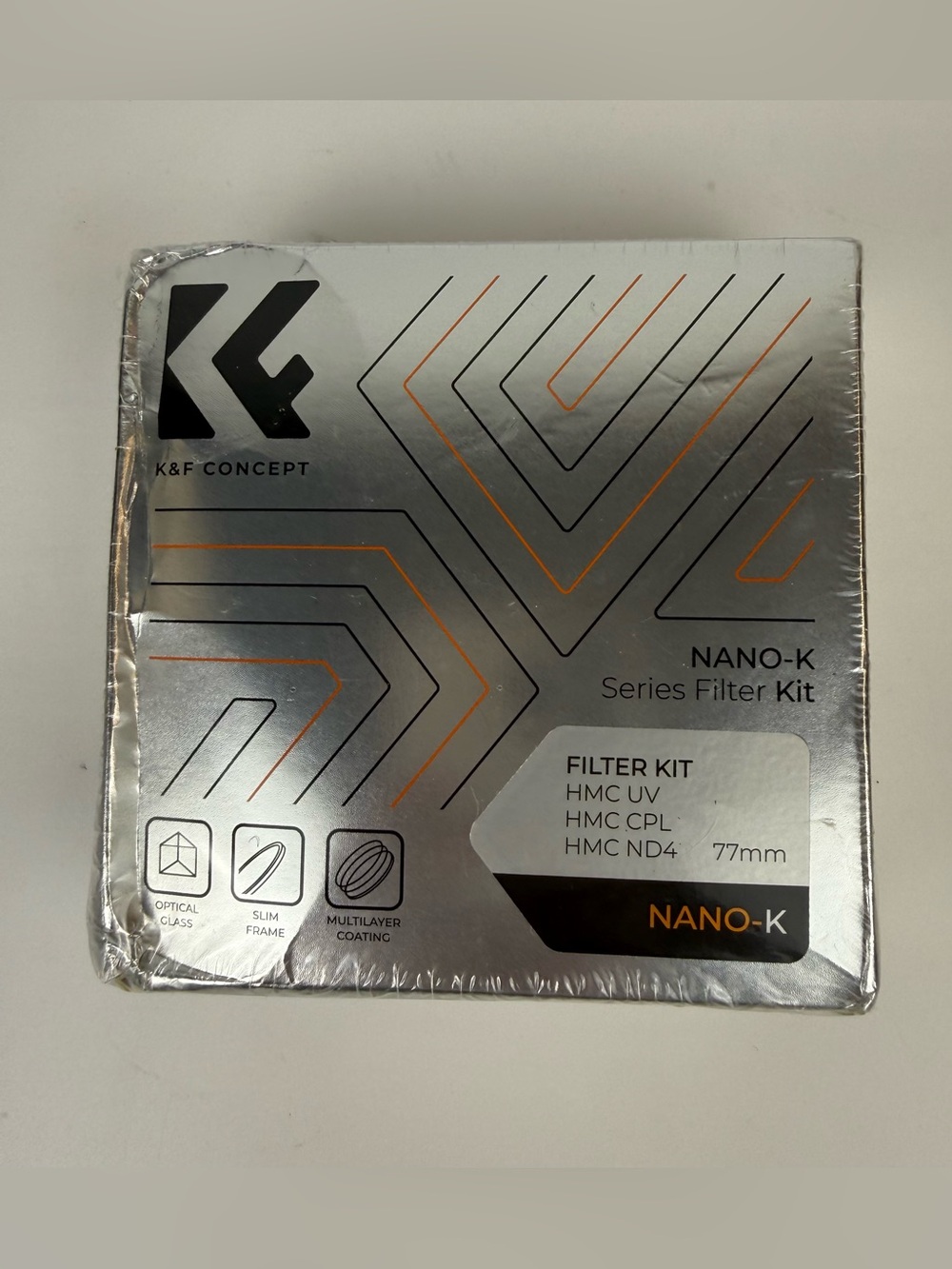 Nano K Filter Kit 77mm, Camera Lens K & F Concept, HMC UV HMC CPL